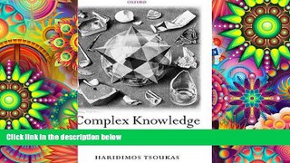 Download [PDF]  Complex Knowledge: Studies in Organizational Epistemology Haridimos Tsoukas Full