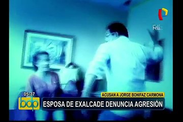 Jorge Bonifaz: esposa de ex alcalde de La Victoria denuncia agresión