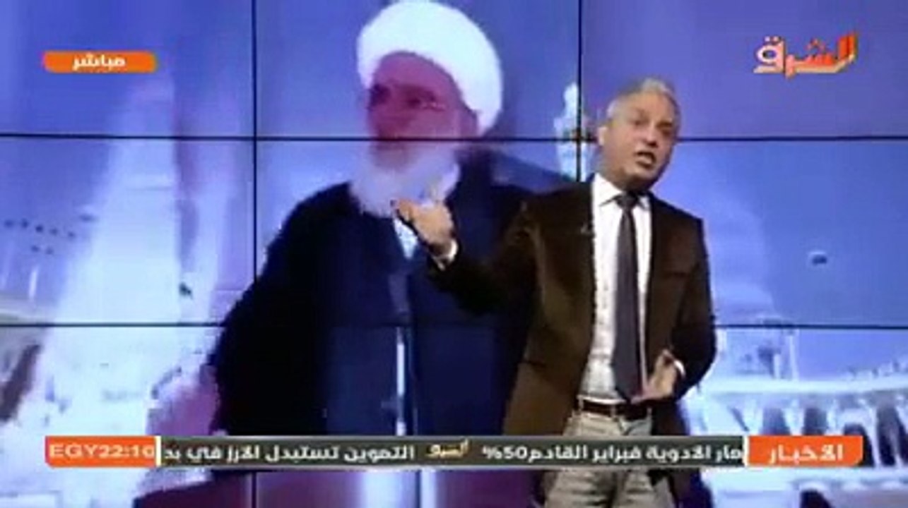 امين  حزب الله الشيعى سجنا محمد مرسى واتينا بضابط اسرائيلي يحكم مصر