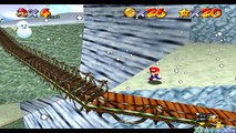 Super Mario 64-Course 4-Cool,Cool Mountain-Frosty Slinde for 8 Red Coins-Star 4