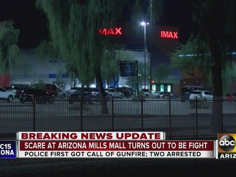Shooting scare at Arizona Mills Mall sends shoppers running