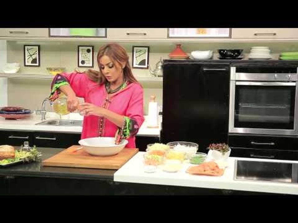 كيكة مملحة محشية باللحم والسبانخ - سلطة سلمون مدخن | مغربيات حلقة كاملة