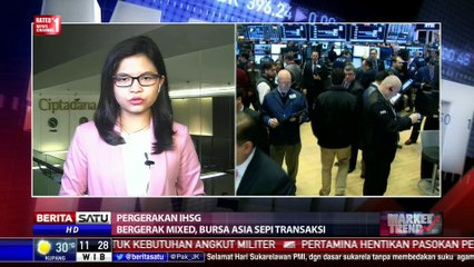 Pergerakan IHSG Bergerak Mixed
