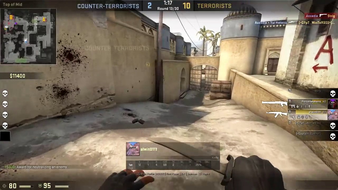 How to Grenade molotov and flash your way into B