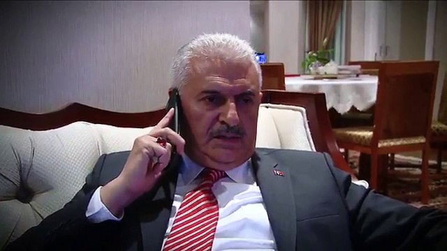 Başbakan Yıldırım'ın darbe gecesi yeni görüntüleri