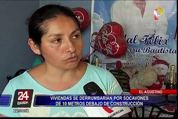 Se abren nuevos socavones en cerro de El Agustino