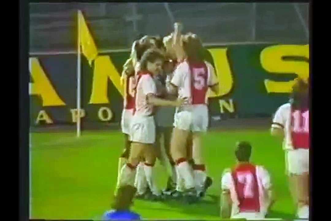 20.04.1988 - 1987-1988 UEFA Cup Winners' Cup Semi Final 2nd Leg AFC Ajax 1-2 Olympique Marsilya
