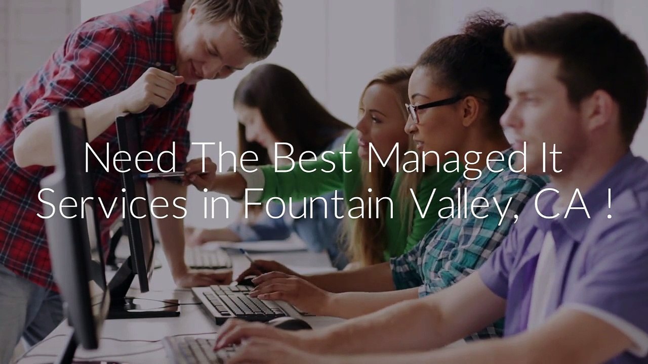 Managed It Services in Fountain Valley, CA By Computer Repair Service