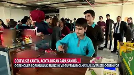 Bu okulun kantini var ama satıcısı yok