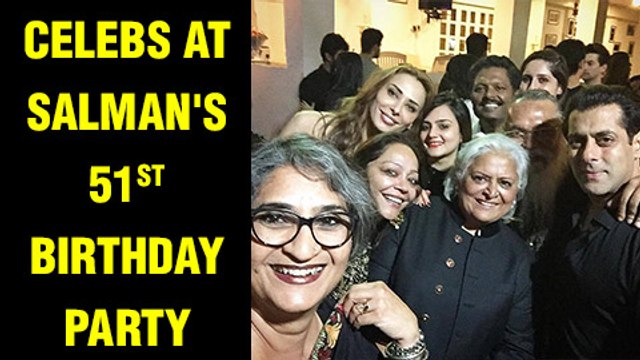 Celebrities At Salman Khan’s 51st Birthday Party At Panvel Farmhouse Salman Khan Birthday 2016