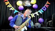Happy Birthday on Alto Sax - Musical Greeting Cards - Short