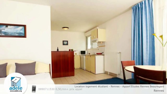 Location logement étudiant - Rennes - Appart'Etudes Rennes Beauregard