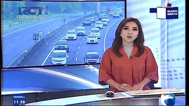 Arus Lalu Lintas di Tol Cipularang Masih Macet