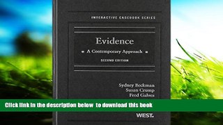 EBOOK ONLINE  Evidence: A Contemporary Approach, 2nd Edition (Interactive Casebook) (Interactive