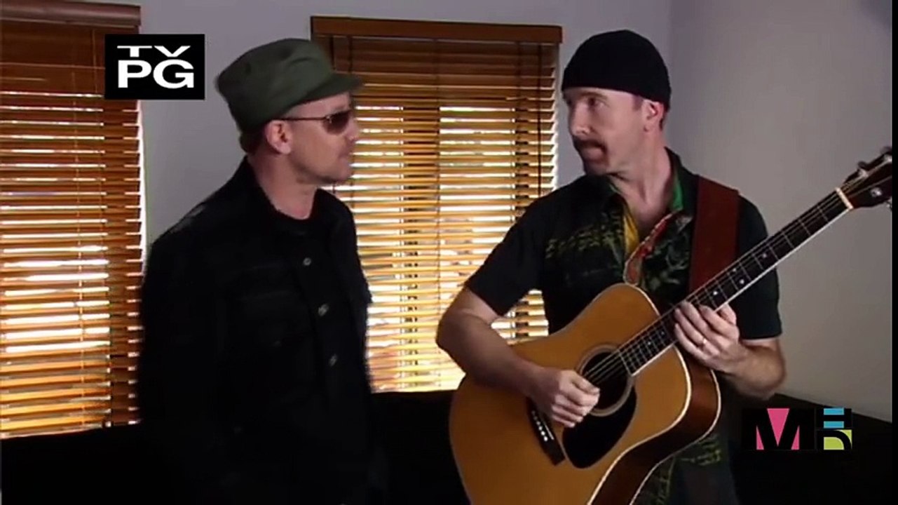 U2's Bono and The Edge sing Happy Birthday [HD - High Quality]