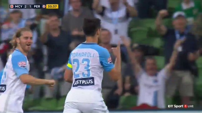 Bruno Fornaroli Goal HD - Melbourne City 2-1 Perth Glory - 27.12.2016 HD