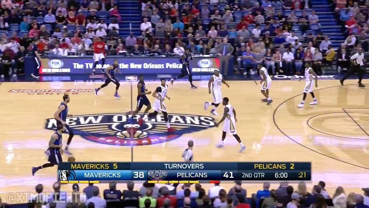 Deron Williams Hits Alley Shot  Mavericks vs Pelicans  December 26, 2016  2016-17 NBA Season