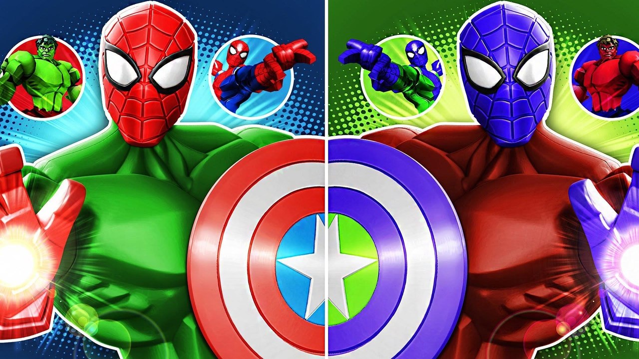 Marvel Super Hero Mashers Spider-Man, Hulk (Best Fights) - Mix Smash-MY LEGO