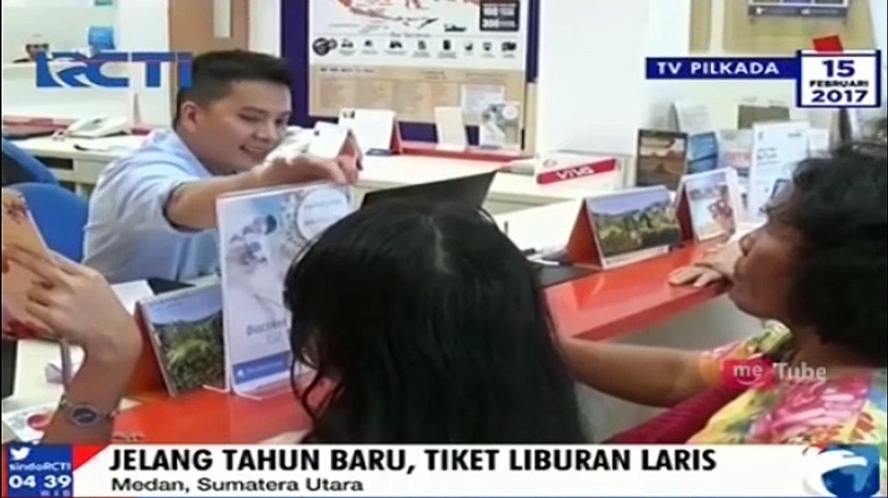 Jelang Tahun Baru, Tiket Liburan Laris Manis