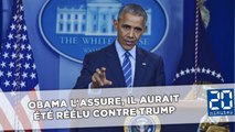 Obama l'assure, il aurait été réélu contre Trump