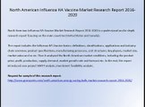 North American Influenza HA Vaccine Market Research Report 2016-2020