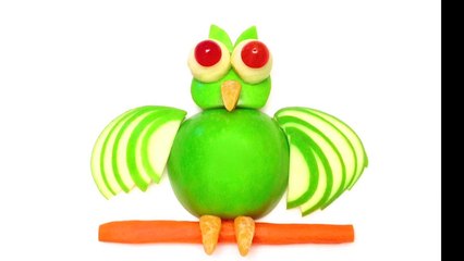 Comment Faire un Hibou avec une Pomme (HD)-K5l6Xt3gvTE