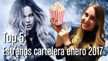 Top 5: Estrenos cartelera enero 2017