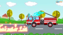 The Red Dump Truck and Fire in the City | Bip Bip Cars & Trucks Cartoon for children