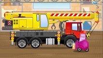 The Red Race Cars & Sports Car Racing | Service & Emergency Vehicles Cartoons for children