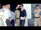 Shahrukh Khan Spotted At Private Airport In Mumbai