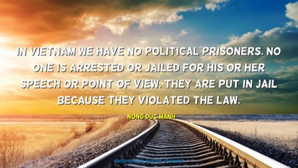 Nong Duc Manh Quotes