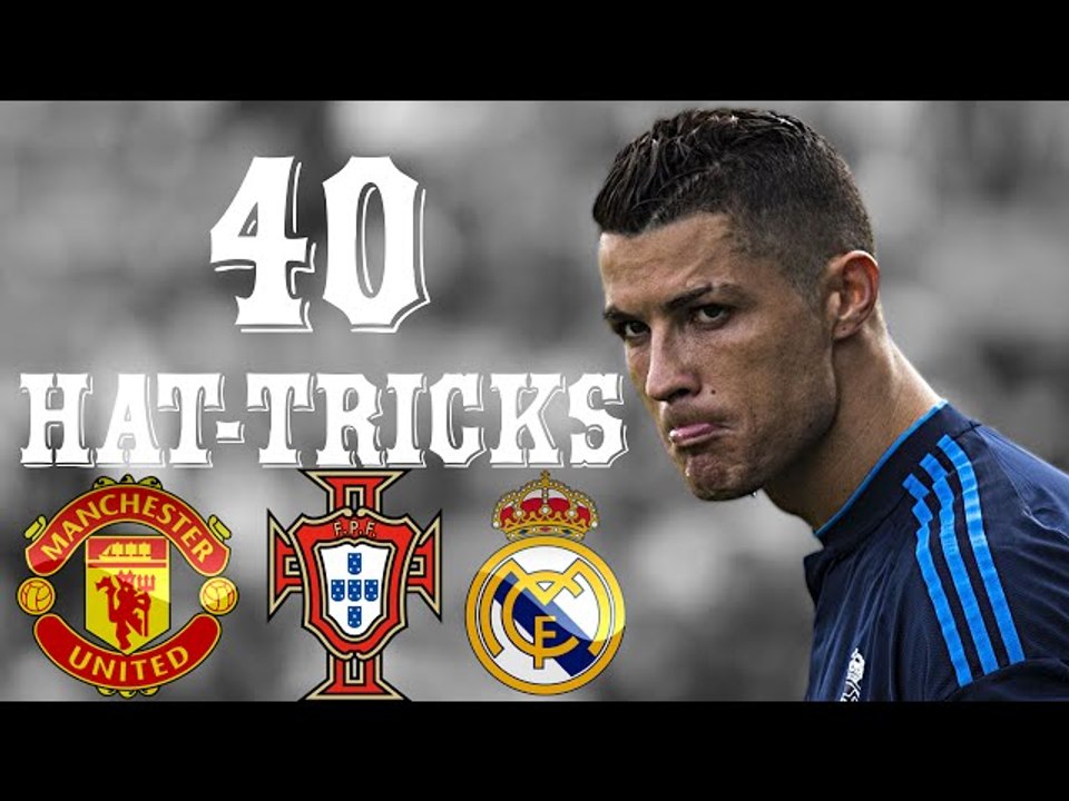 Cristiano Ronaldo | All 40 Hat-Tricks in Career | 2008 - 2016 | [Công Tánh Football]