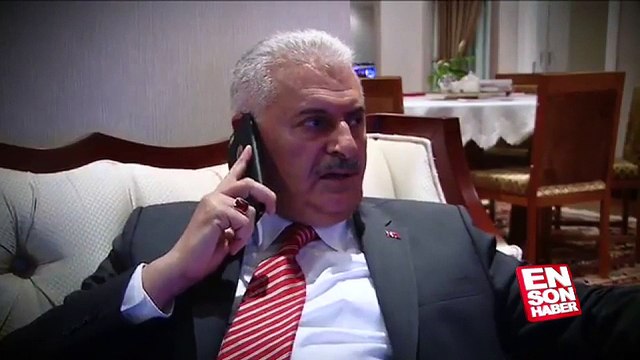 Başbakan Binali Yıldırım 15 Temmuz darbe gecesi görüntüleri