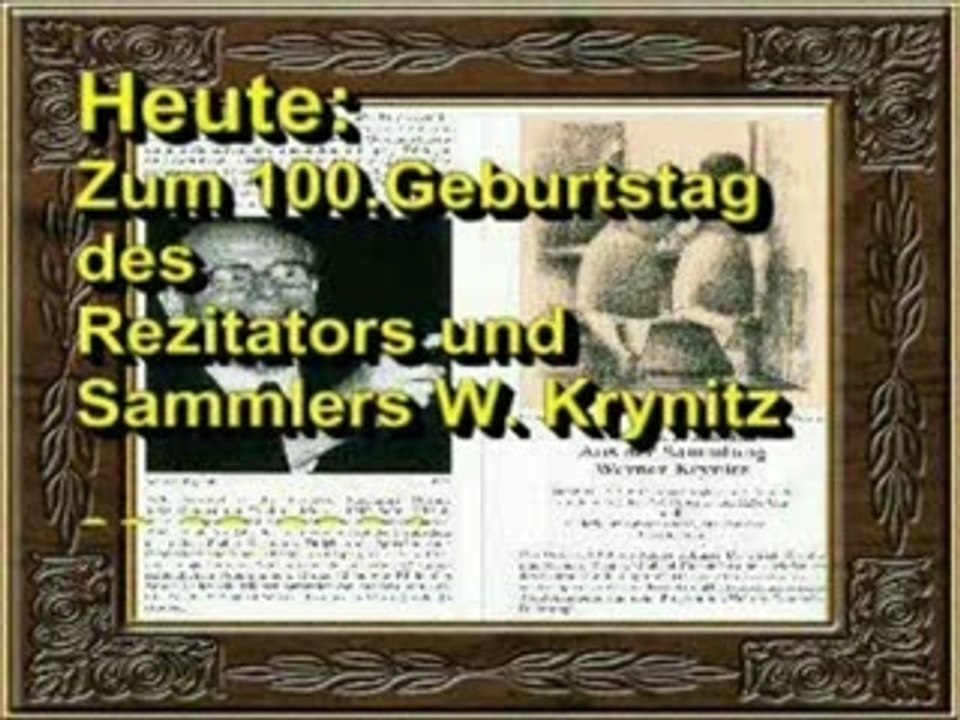 100 Jahre W.Krynitz 22.2 2004