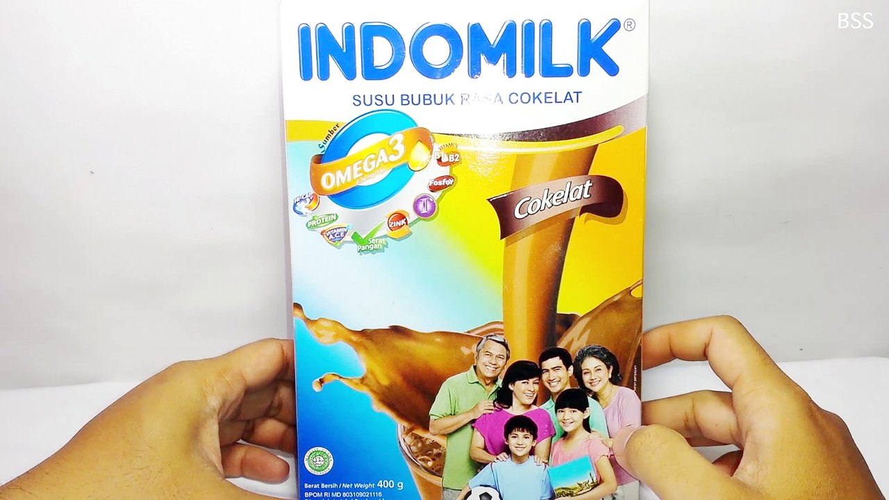 Unboxing Susu Bubuk Instan INDOMILK Rasa Cokelat