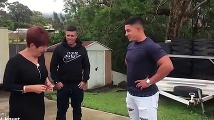 Heartwarming moment two brothers gift their mother her dream BMW