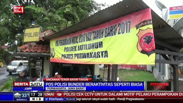 4 Terduga Teroris di Purwakarta Incar Pos Polisi Bunder