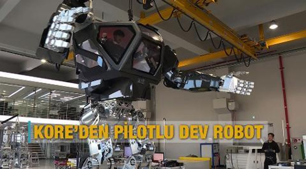 Dev robot pilotunu taklit edebiliyor