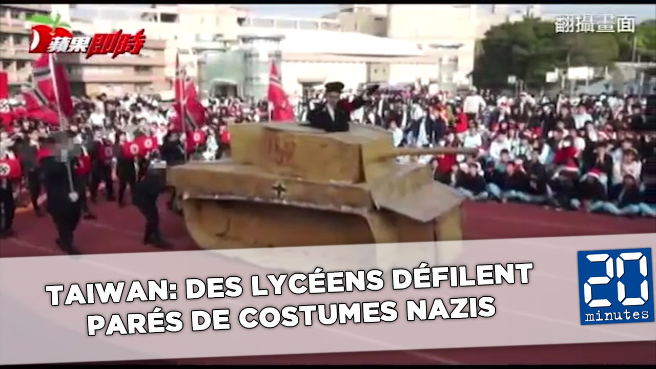 Taïwan: Un proviseur démissionne après le défilé nazi de ses élèves