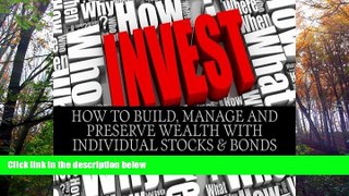 Audiobook  How to  Build, Manage and Preserve Wealth With INDIVIDUAL Stocks   Bonds Walt J Sokira