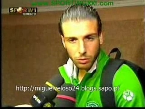 Declarações de Miguel Veloso