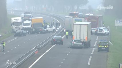 Accident de la route : Un important carambolage en Vendée