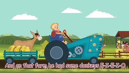 Old Macdonald Had A Farm by Lolipapi - FUN ANIMATION // Simple Nursey Rhyme