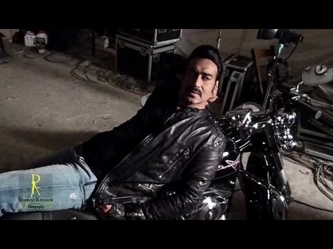 Ajay Devgn Shoots For Dabboo Ratnani's 2013 Calendar