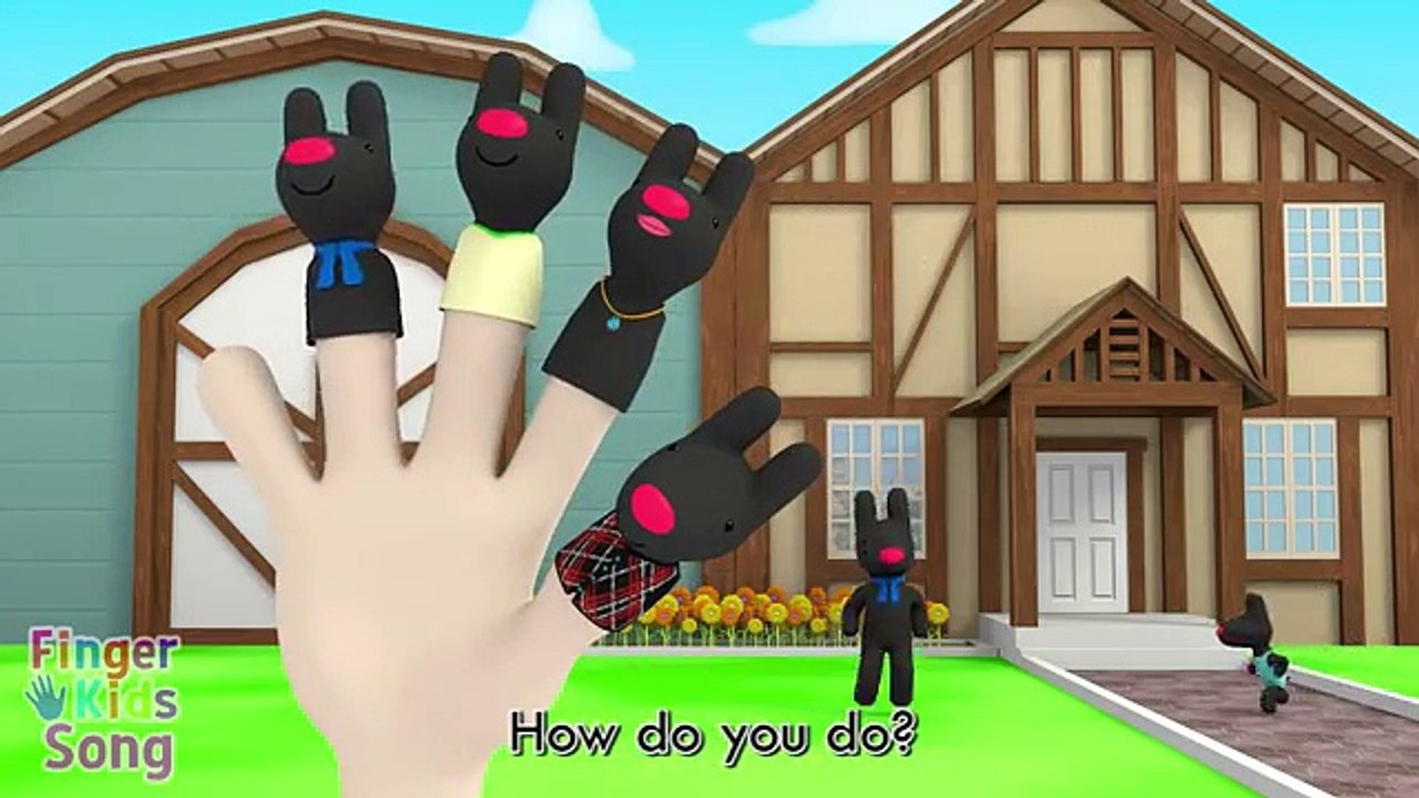 3D Gaspard Finger Family Nursery Rhyme | Parody Finger Kids Song