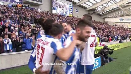 Glenn Murray Goal HD - Brighton 2-0 QPR - 27.12.2016 Championship