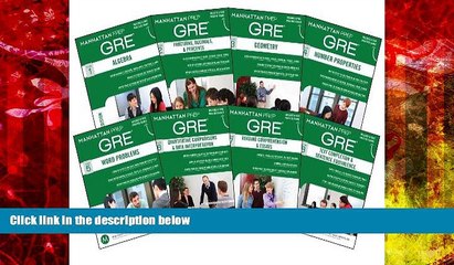 PDF  Manhattan Prep GRE Set of 8 Strategy Guides (Manhattan Prep GRE Strategy Guides) Manhattan