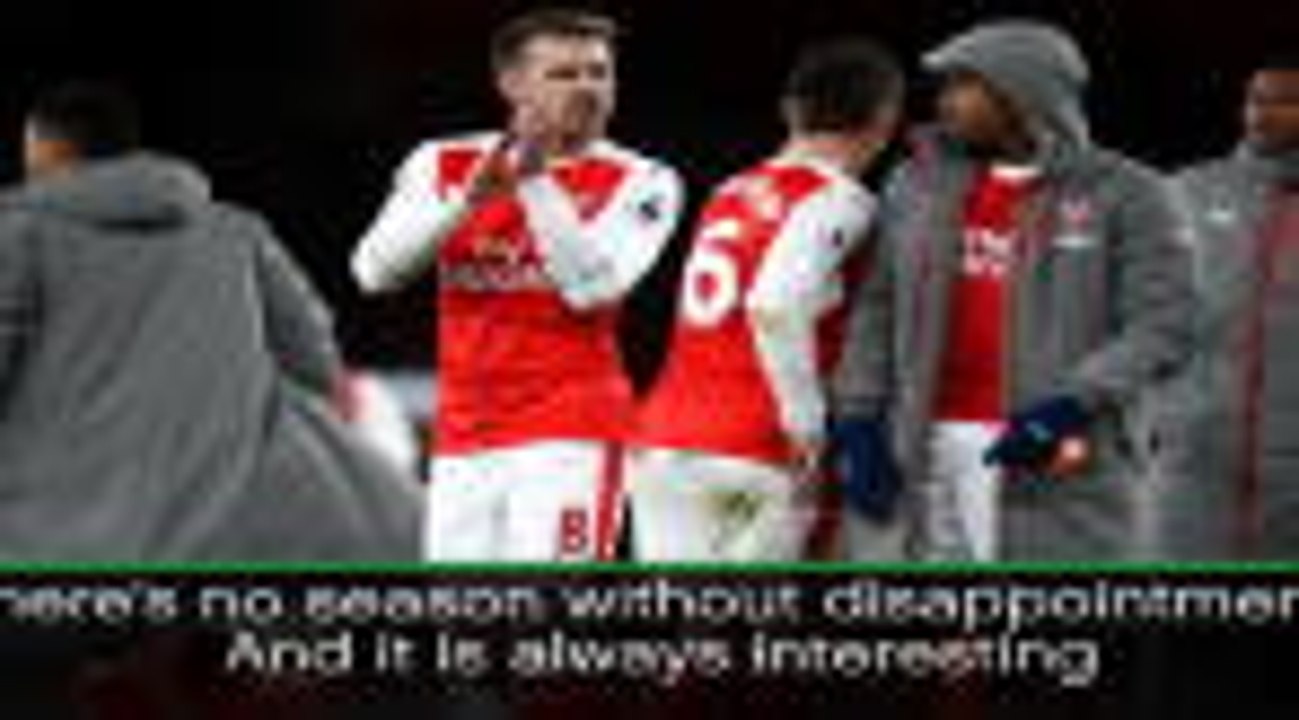 Every season has disappointment - Wenger