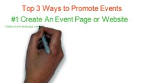 3 Ways to Promote Events- International Fairs Directory
