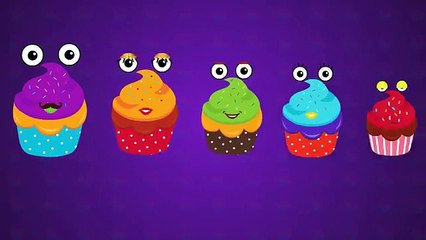 Cupcake Finger Family Song for Kids Daddy Finger Nursery Rhymes